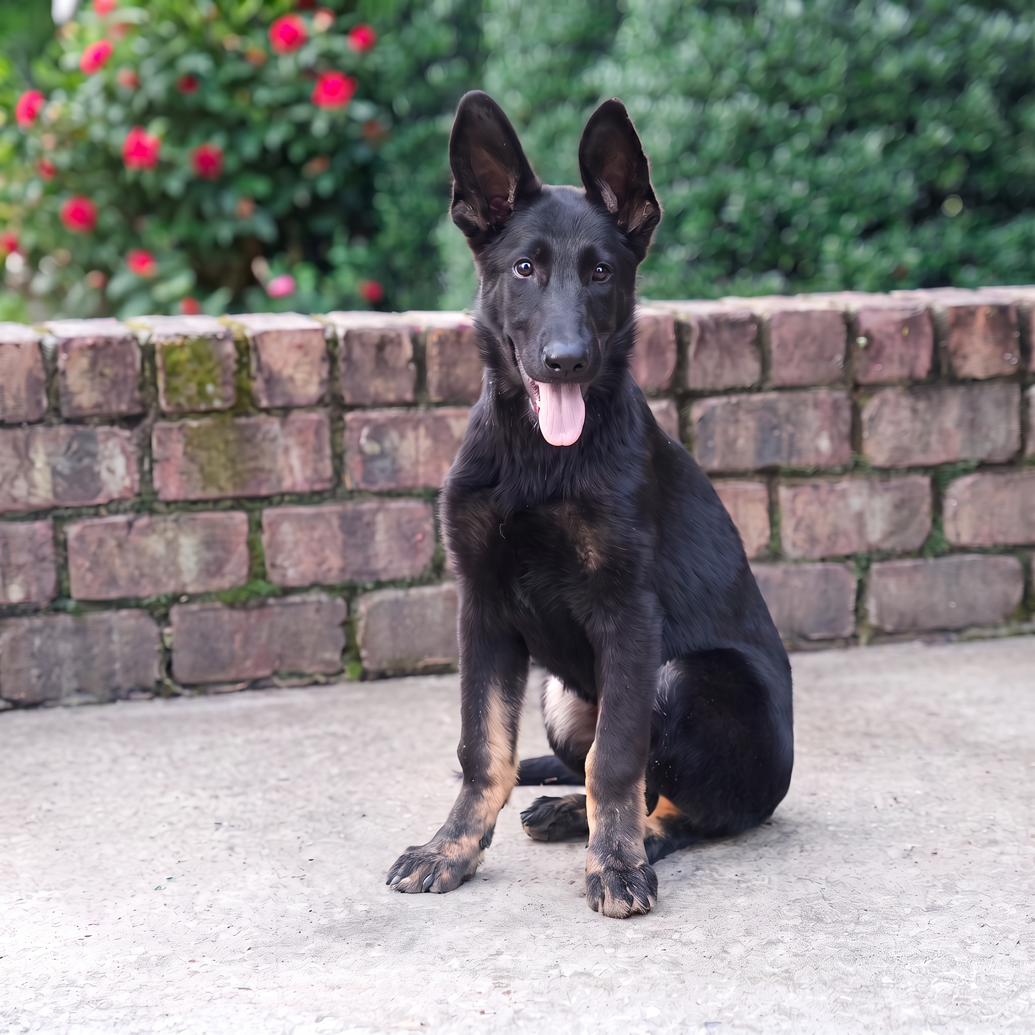 Justin Adolescent Male German Shepherd