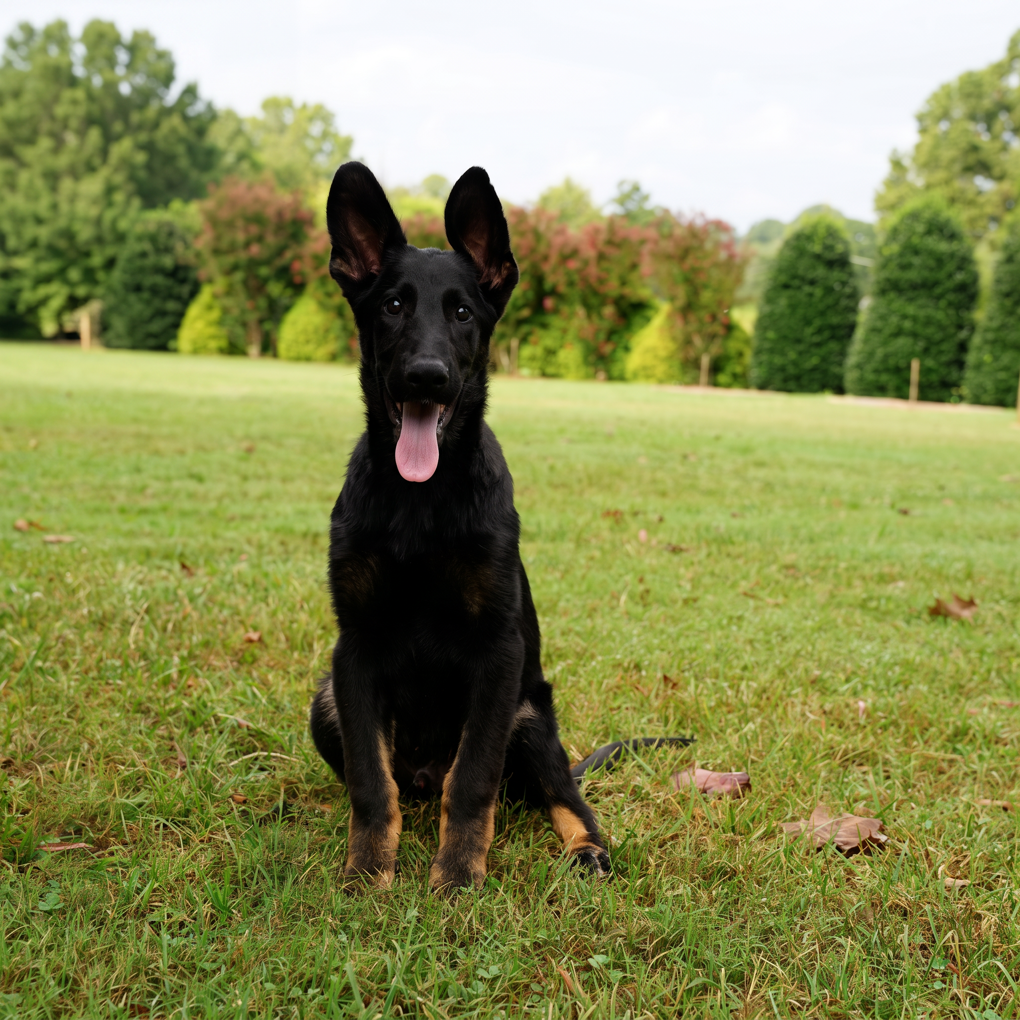 Justin Adolescent Male German Shepherd