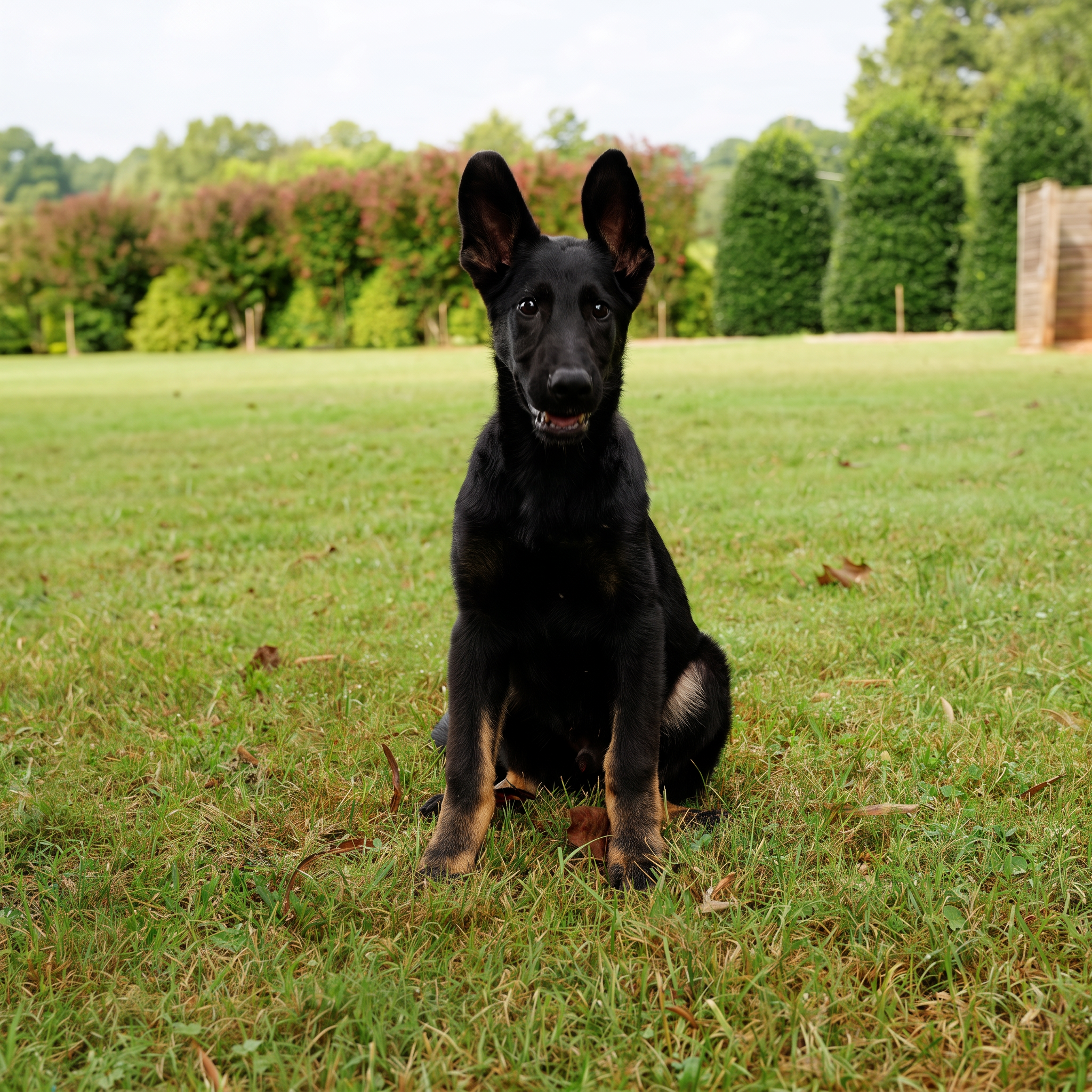Justin Adolescent Male German Shepherd